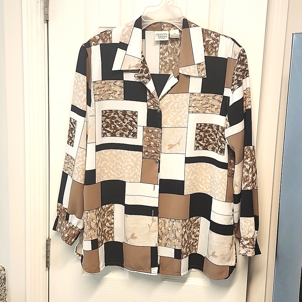 ALLISON DALEY  PETITES  BLOUSE